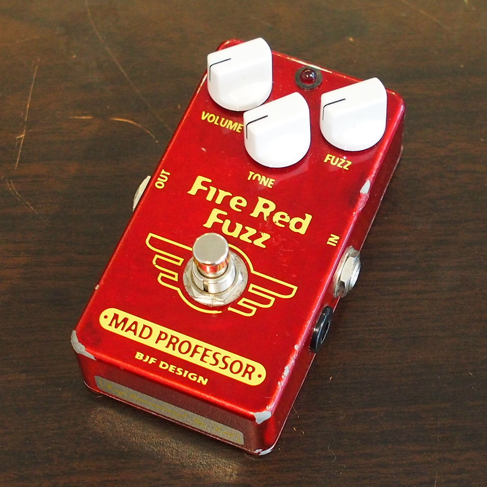 MAD PROFESSOR Fire Red Fuzz ファズ中古品 MAD PROFESSORFire Red Fuzz -Hand Wired-【ファズ】【ハンド