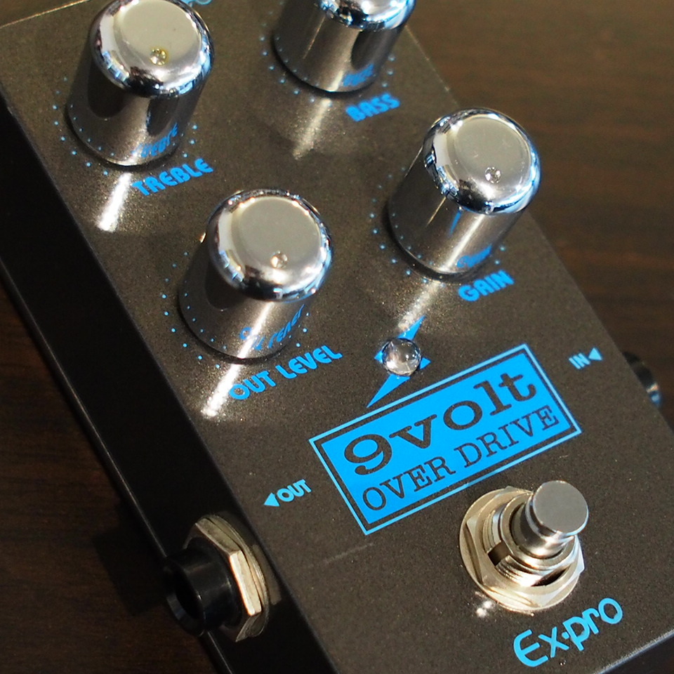 買取情報】低ノイズにクリアにドライブ！『Ex-pro 9Volt Overdrive 
