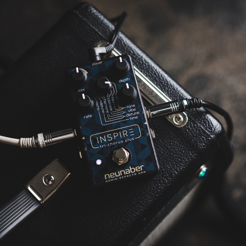 NEWS】圧巻の8エフェクト！『Neunaber Audio Effects INSPIRE