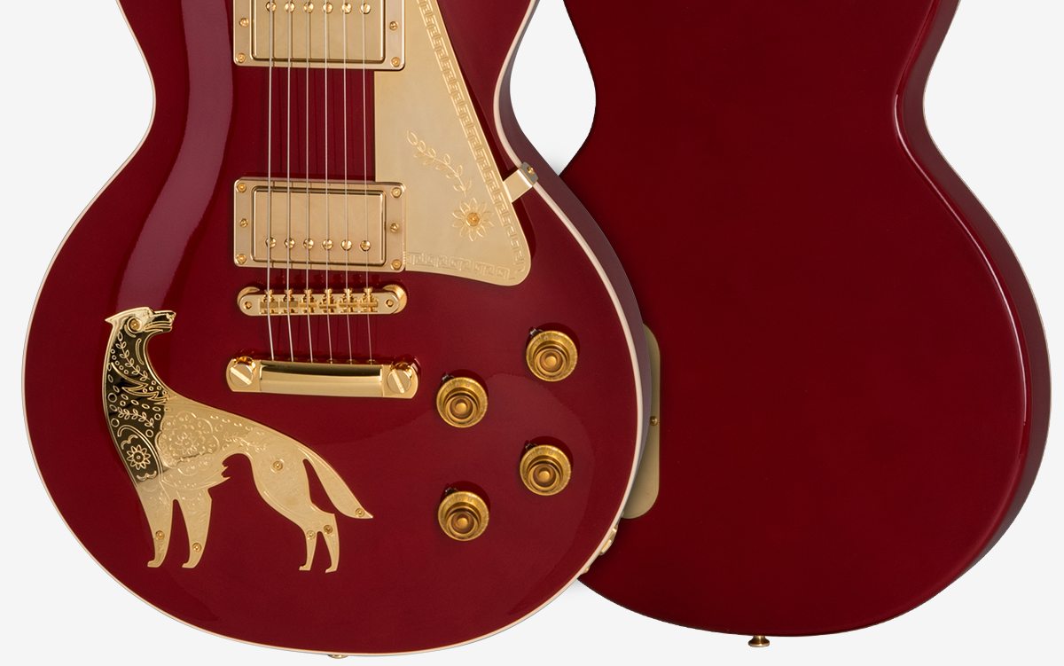NEWS】中国・春節を祝う真紅のレスポール『Gibson Chinese New