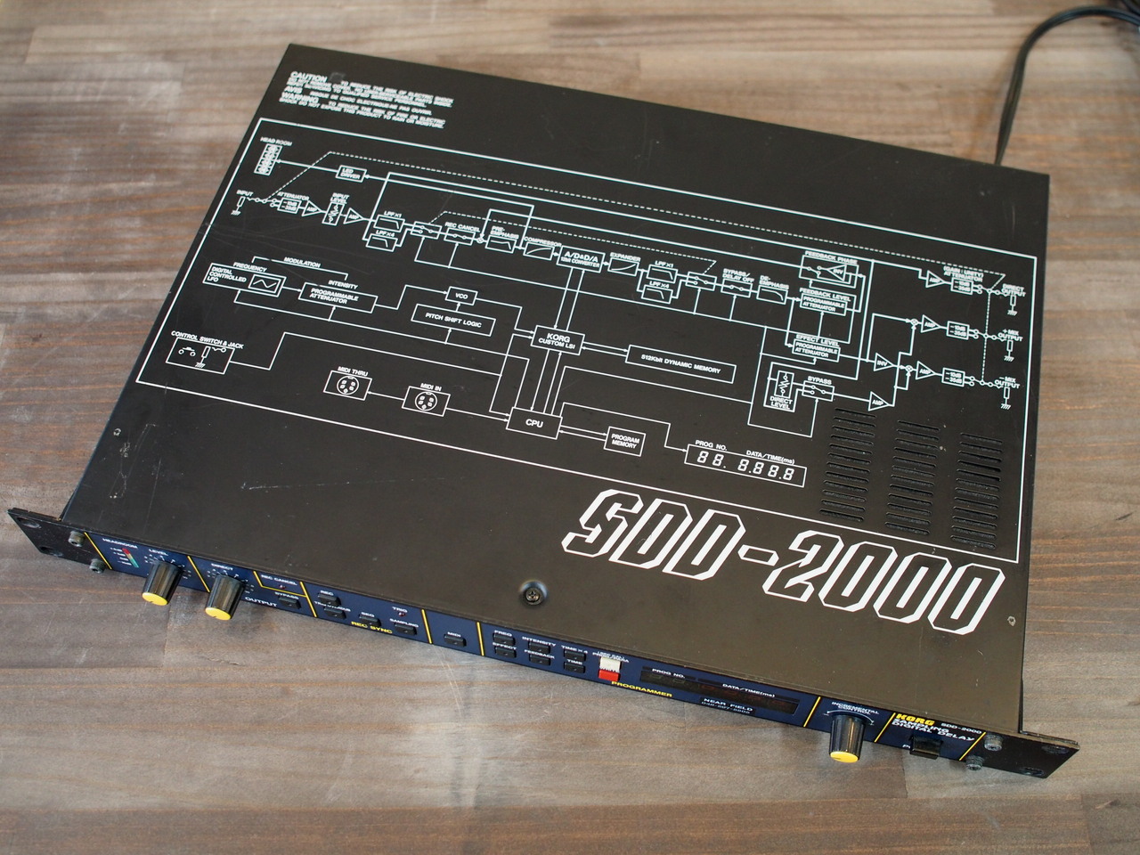 希少 名機 コルグ SDD-1000 デジタルディレイ エフェクター KORG-