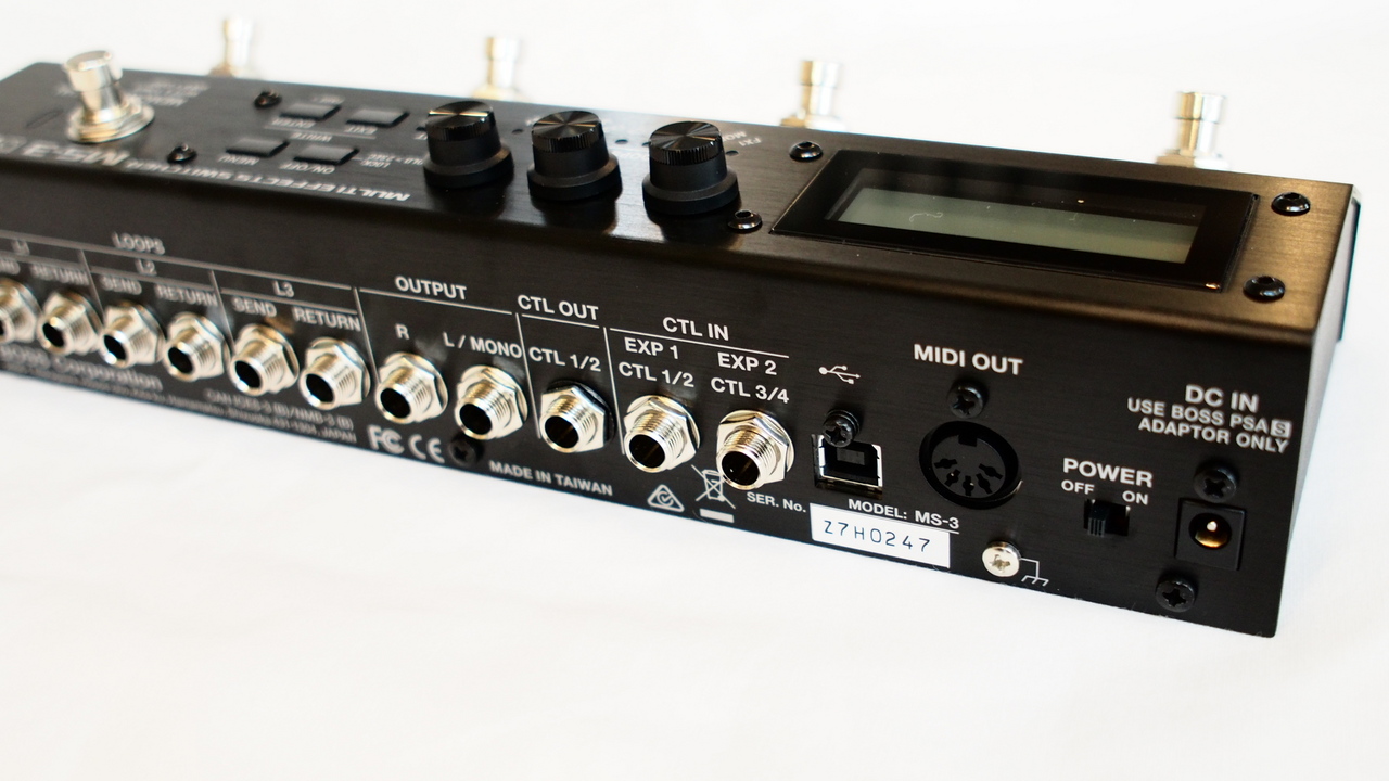 買取情報】マルチエフェクター+スイッチャー!『BOSS MS-3 Multi 買取情報】マルチエフェクター+スイッチャー!『BOSS MS-3 Multi