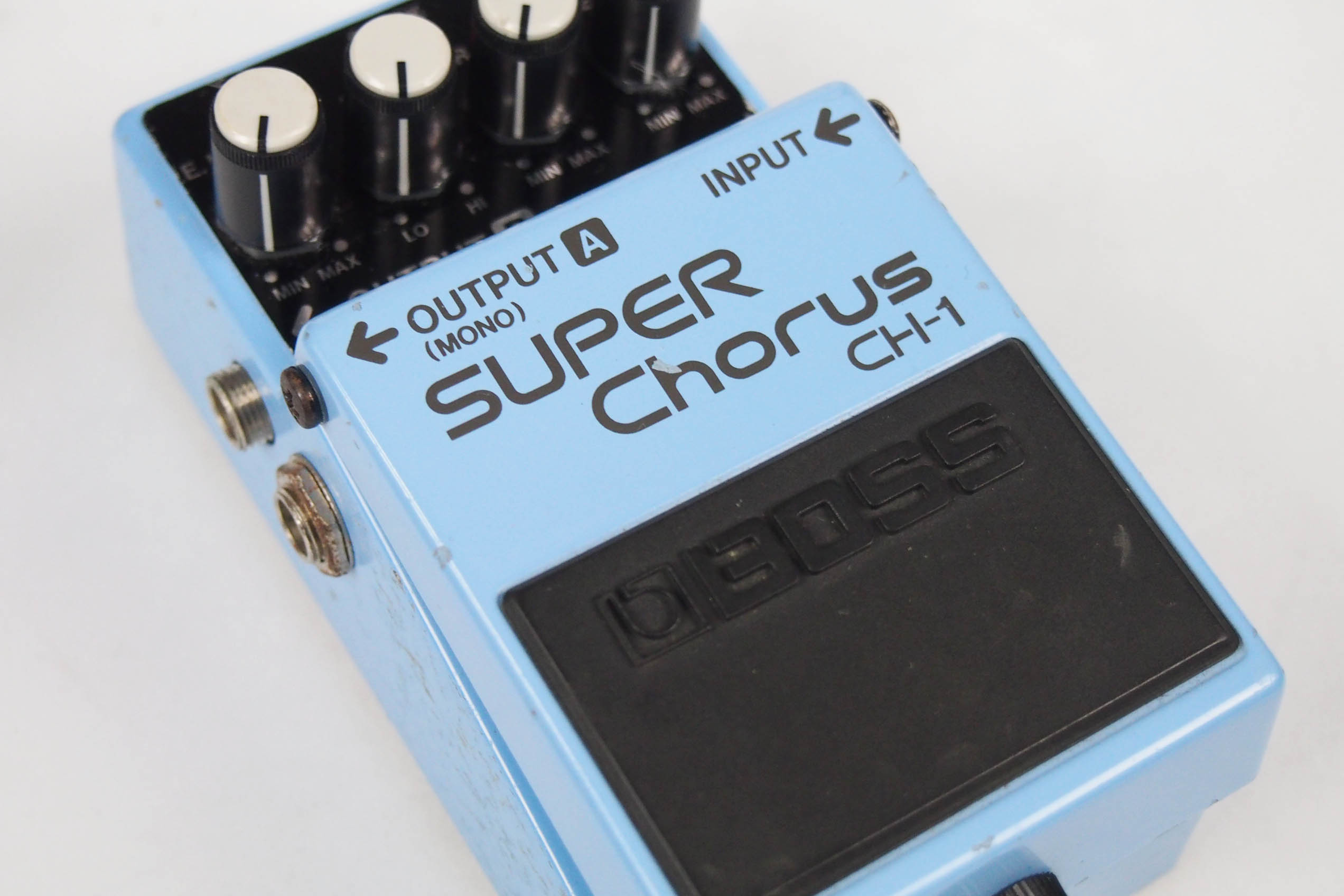 買取情報】スーパー爽やかな高域が魅力のロングセラー・コーラスペダル『BOSS CH-1 SUPER  Chorus』楽器奏庫｜初心者歓迎♪ギター好きのヒミツ基地