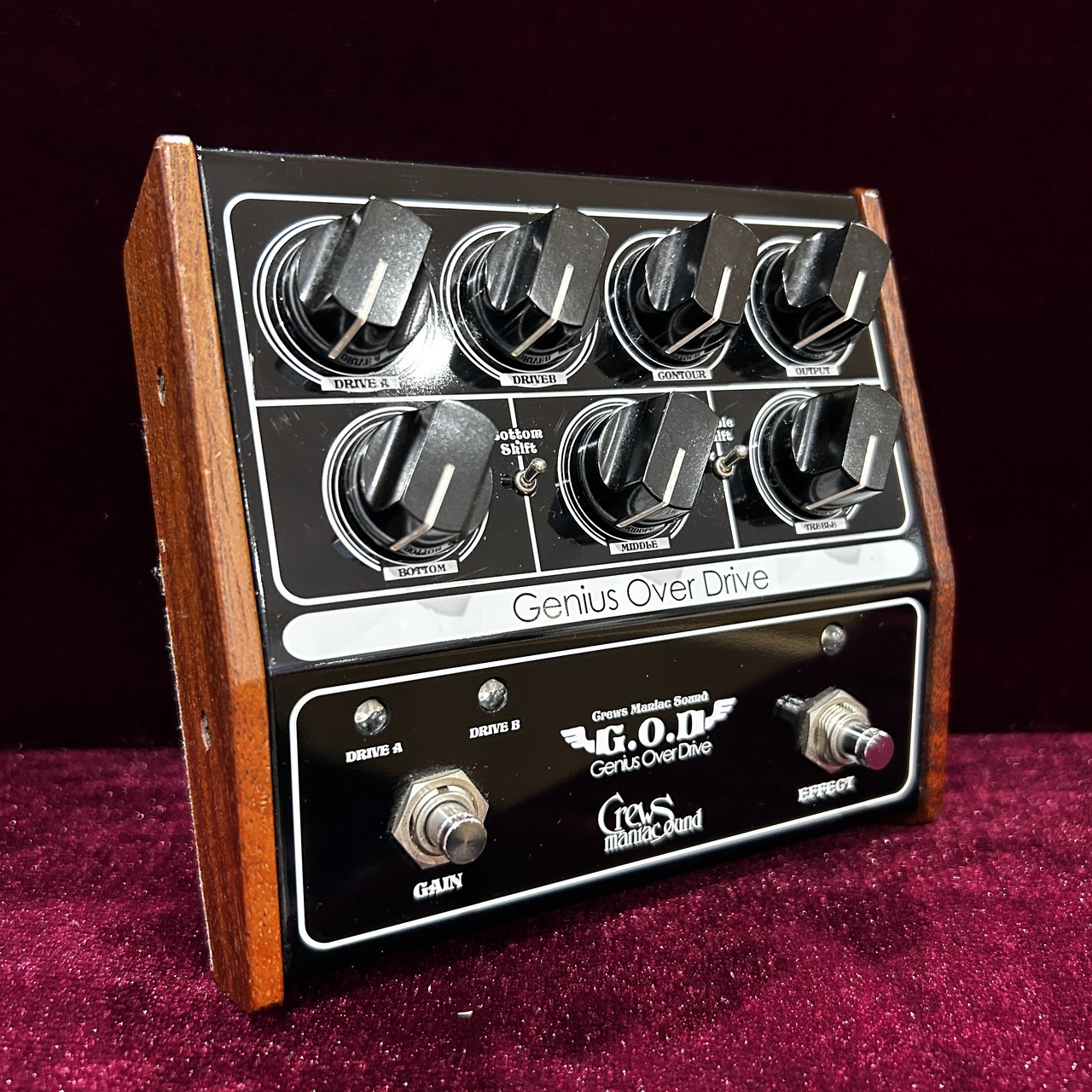 ギター Crews Maniac Sound GOD Genius Over Drive Crews Maniac Sound GOD Genius Overdrive【Supernice