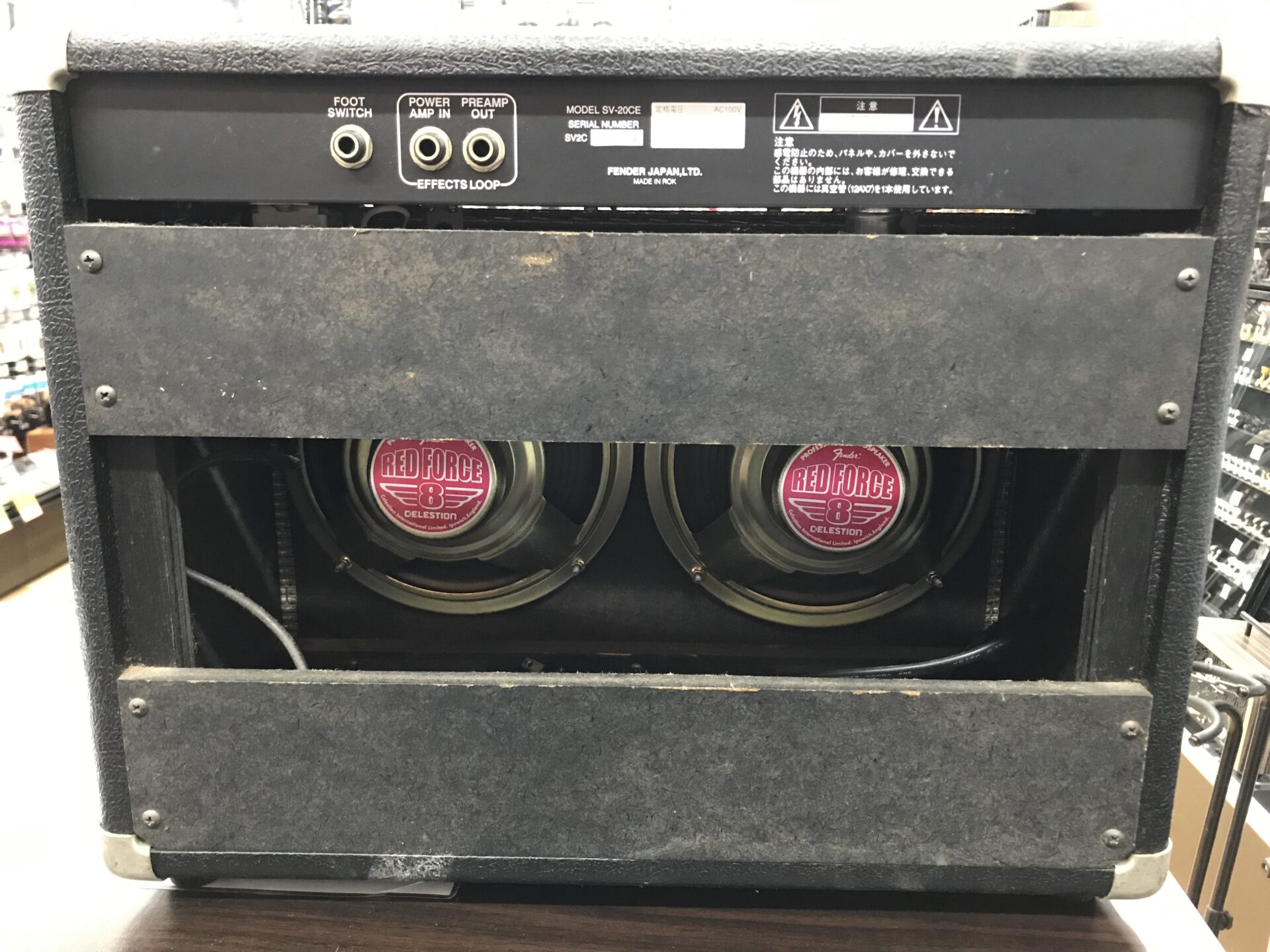 フェンダー　SV-20CE 真空管アンプ 中古】Fender Japan フェンダージャパン ギターコンボアンプ 出力20W