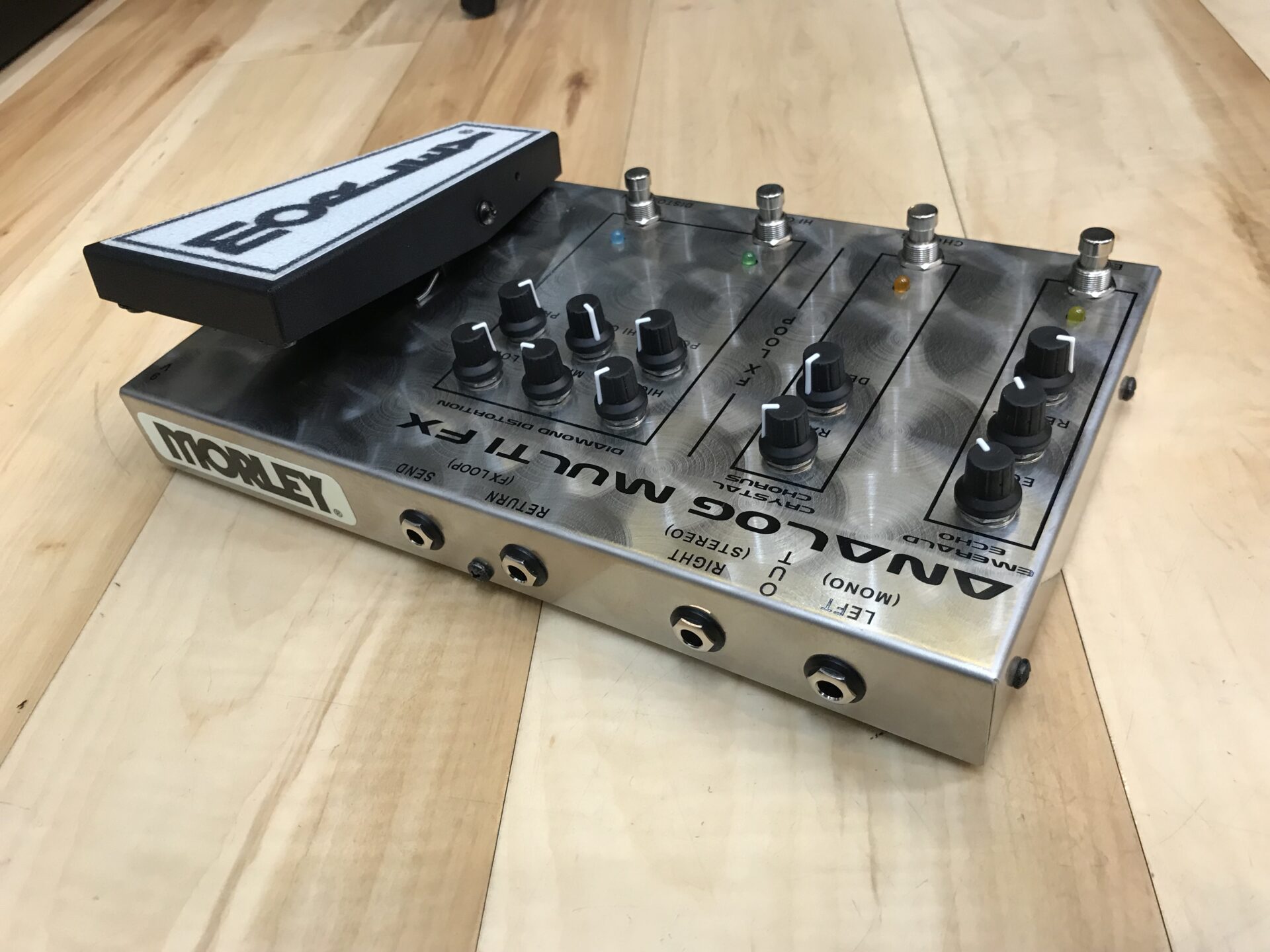 MORLEY ( モーリー ) アナログマルチエフェクターAFX-1 MORLEYからマルチエフェクター「Analog Multi FX AFX-1」発売