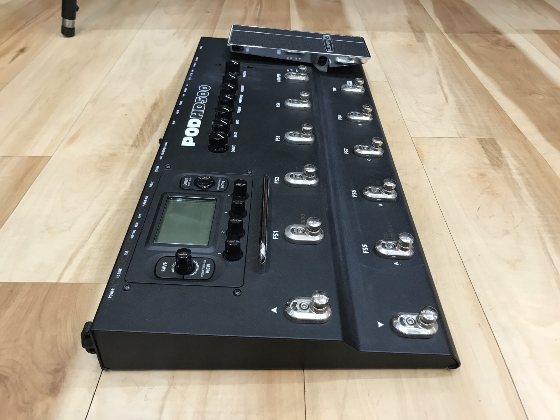 LINE6 POD HD500X フロアマルチエフェクター ギター 音響機器 中古