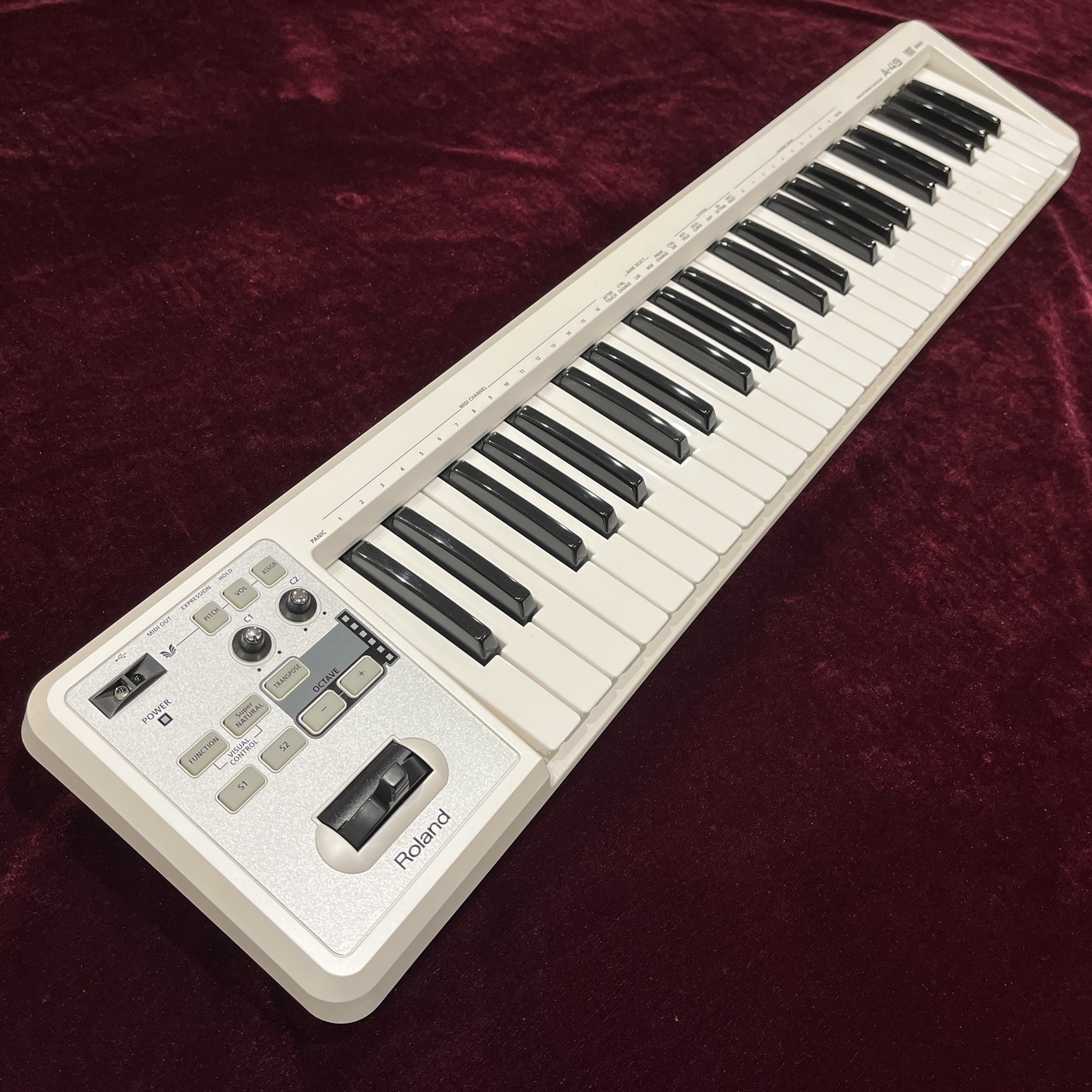 Roland MIDI キーボード A-49-BK 付属品完備 動作品 【公式通販】