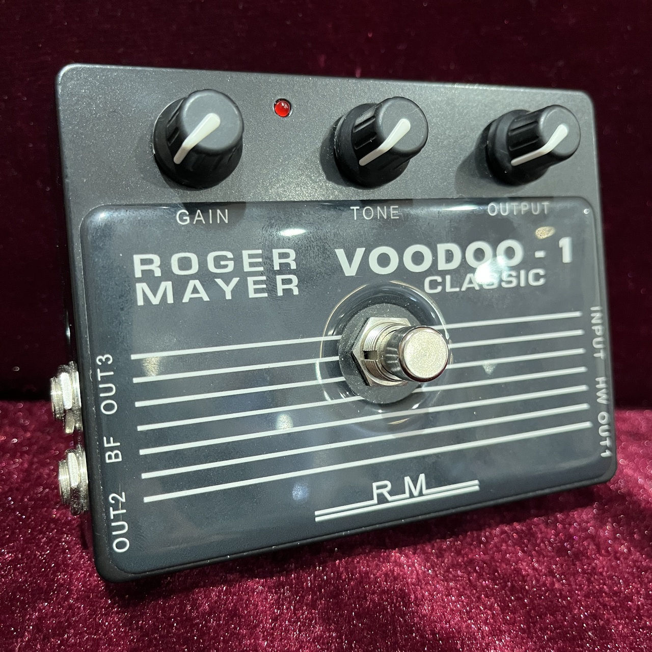 ROGER MAYER Voodoo-1 旧筐体モデル エフェクター】Roger Mayer『VooDooシリーズ』クラシック・サイズ筐体