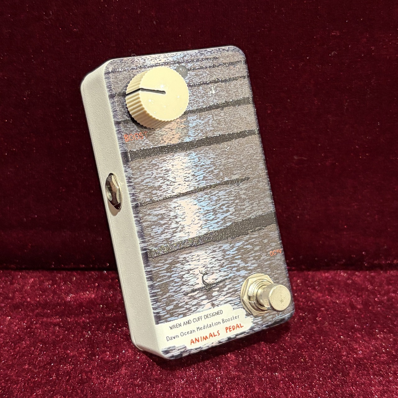 ANIMALS より生活氏の Illustrated Custom Pedal(アニマルズペダル) Animals クリーンブースター PEDAL ギター