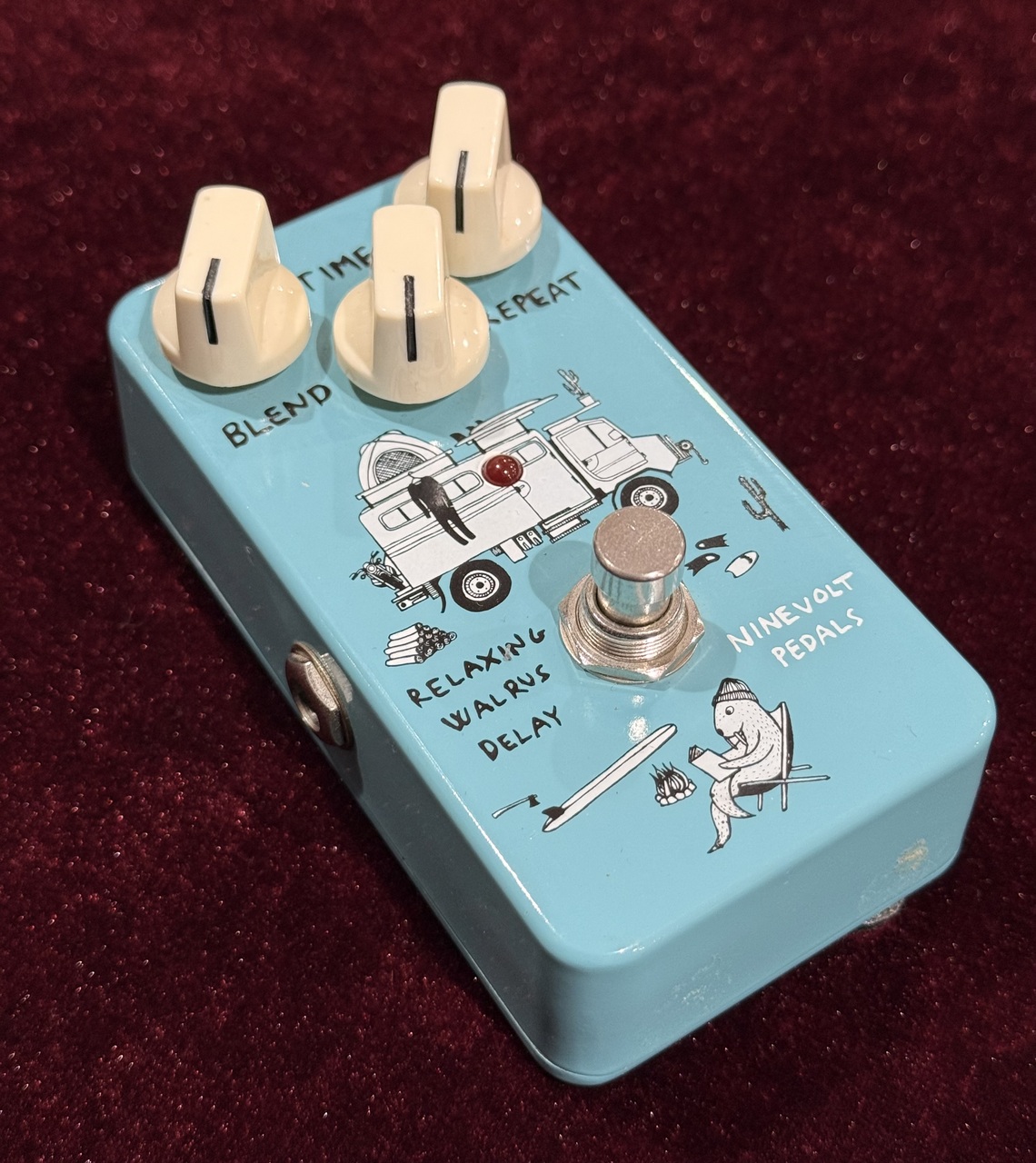 楽器奏庫 町田店】NINEVOLT PEDALS Relaxing Walrus Delayを買取｜扱い