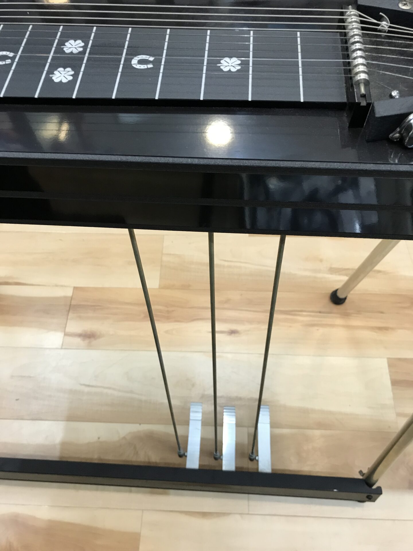 立川店】珍しいペダル・スティールギター、GFI S-10 SM 3×4 Pedal